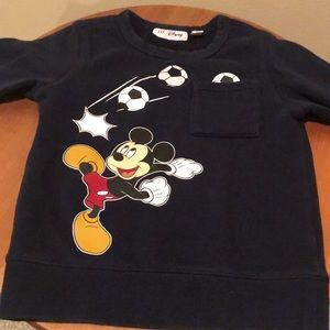 Disney GAP Mickey Mouse soccer sweatshirt